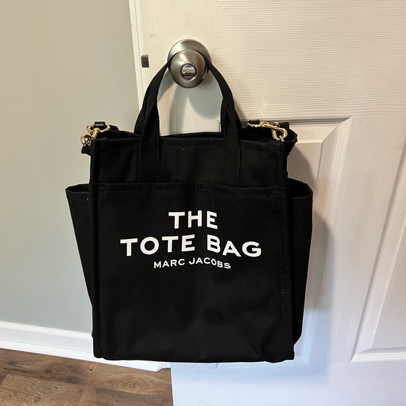 Marc Jacobs Functional Tote Bag with Logo Strap - Picture 1 of 11